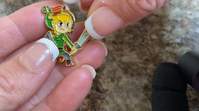 Amazon.com: Link Enamel Pin, Legend of Zelda, Video Game Pin for